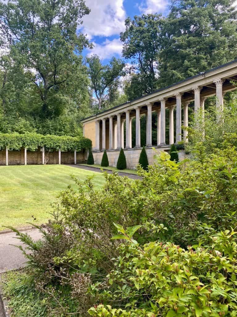 Säulengang Schloss Lindstedt in Potsdam Freundeskreis